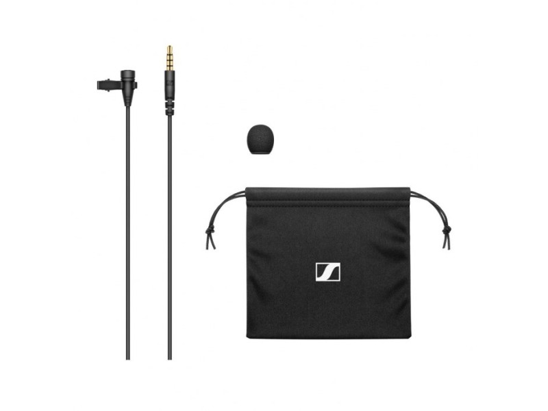 Sennheiser XS LAV MOBILE - omnidirectional lavalier microphone with 3.5mm TRRS jack connector