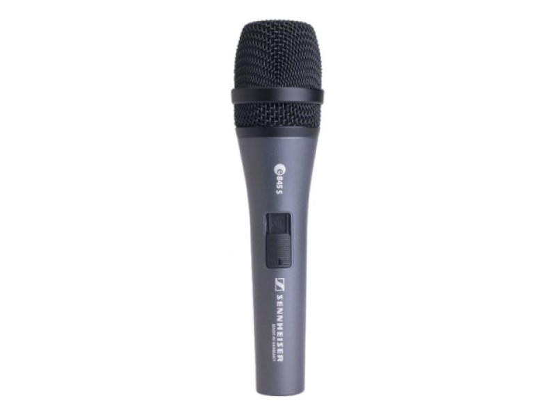 Sennheiser e 845-S - dynamic microphone, supercardioid, switchable version