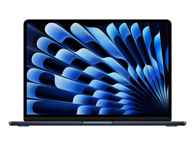 Apple MacBook Air 13-inch : M4 chip with 10-core CPU and 10-core GPU, 24GB, 512GB SSD - Midnight