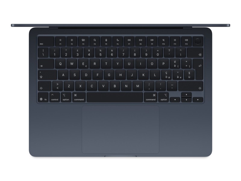 Apple MacBook Air 13-inch : M4 chip with 10-core CPU and 10-core GPU, 24GB, 512GB SSD - Midnight