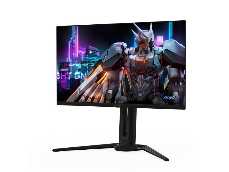 GIGABYTE AORUS FO27Q5P OLED QHD Gaming Monitor - 2560 x 1440, 500Hz, 0.03ms, KVM, 300 cd/m², FreeSync Premium Pro, DisplayHDR True Black 500, DisplayPort 2.1