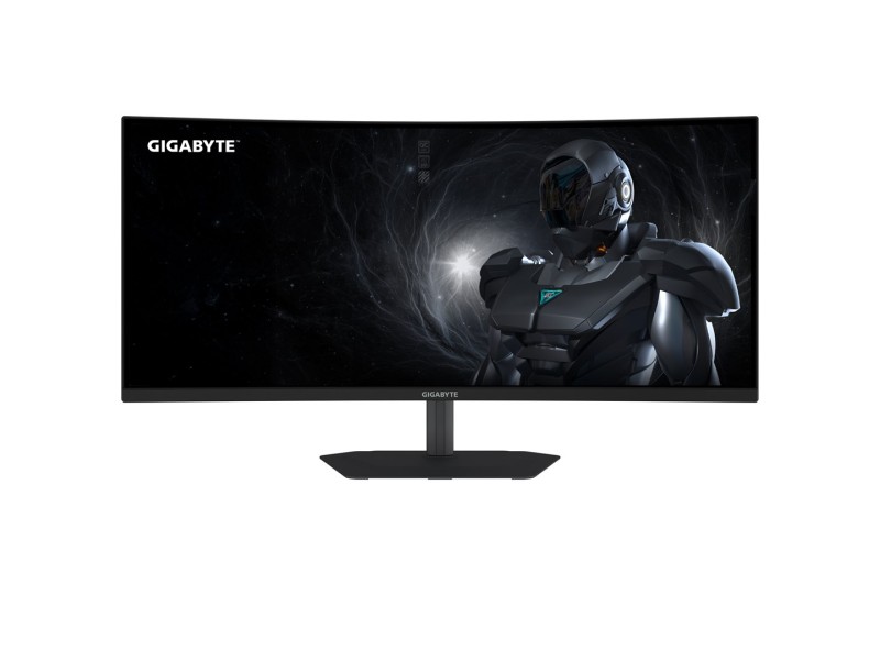 GIGABYTE G34WQC2 34” WQHD Curved Gaming Monitor - 3440 x 1440, 1500R, 200Hz, 1ms, 450 cd/m2, AMD FreeSync Premium, DisplayHDR 400, HDMI 2.0, Displayport 1.4