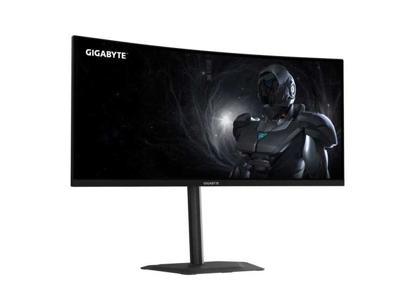 GIGABYTE G34WQC2 34” WQHD Curved Gaming Monitor - 3440 x 1440, 1500R, 200Hz, 1ms, 450 cd/m2, AMD FreeSync Premium, DisplayHDR 400, HDMI 2.0, Displayport 1.4