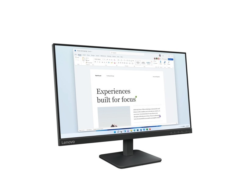 Lenovo L24-4e computer monitor 60.5 cm (23.8 Lenovo L24-4e computer monitor 60.5 cm (23.8