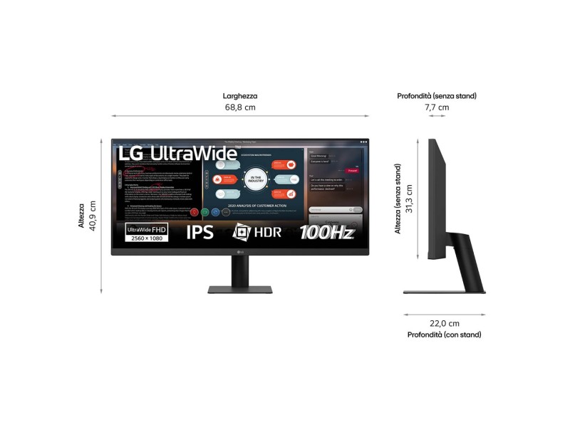 LG 29U511A-B computer monitor 73.7 cm (29