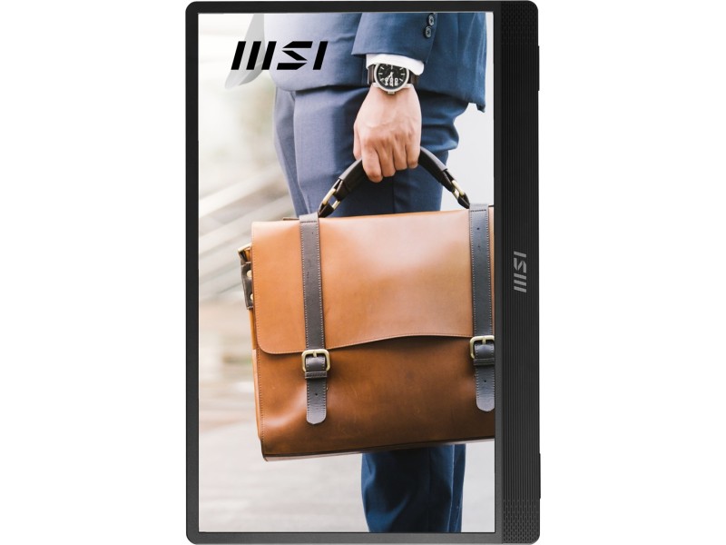 MSI PRO MP161 E2U portable TV/monitor Portable monitor Black 39.6 cm (15.6