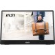MSI PRO MP161 E2U portable TV/monitor Portable monitor Black 39.6 cm (15.6
