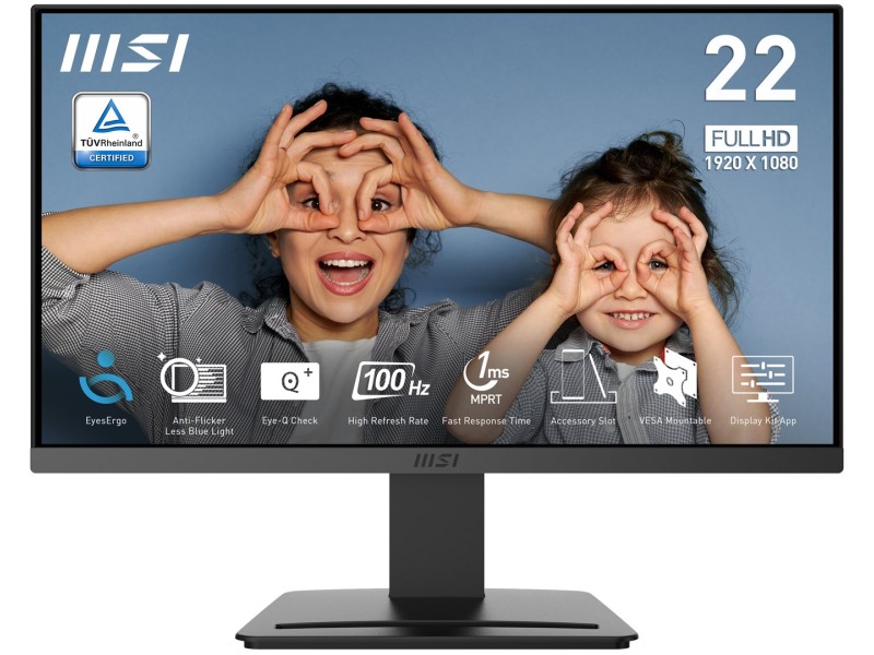 MSI PRO MP223 E2 computer monitor 54.5 cm (21.4