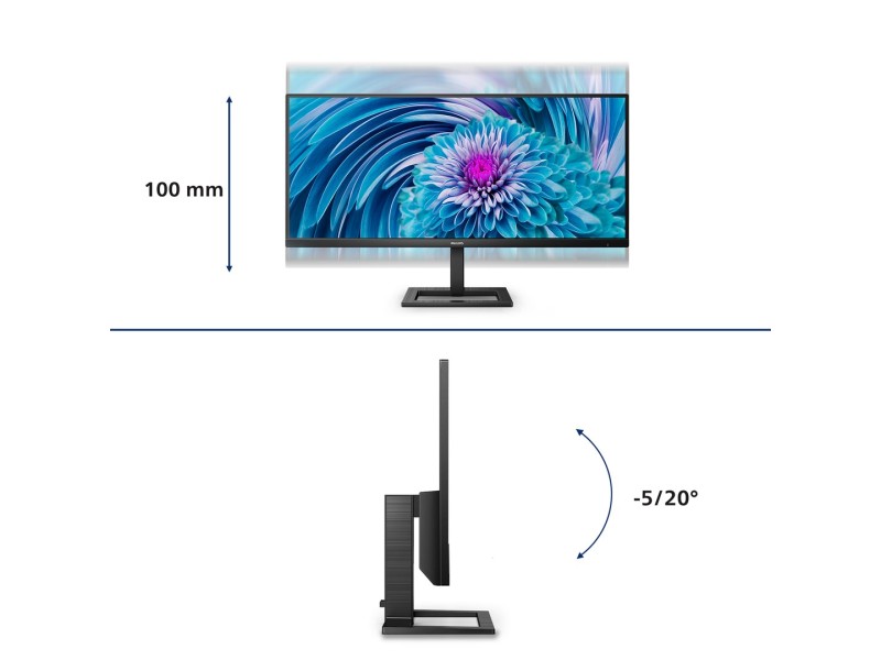 Philips E Line 346E2LAE/00 LED display 86.4 cm (34 Philips E Line 346E2LAE/00 LED display 86.4 cm (34