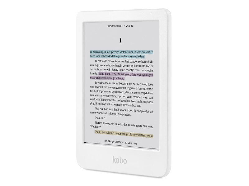 Kobo Clara Colour e-book reader Touchscreen 16 GB Wi-Fi White