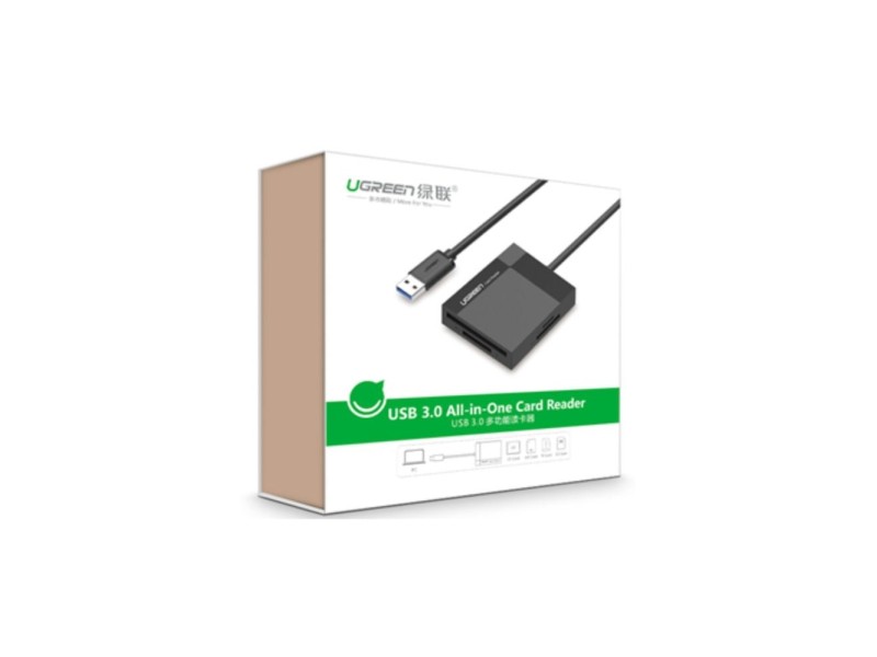 Ugreen 30231 card reader USB 3.2 Gen 1 (3.1 Gen 1) Black