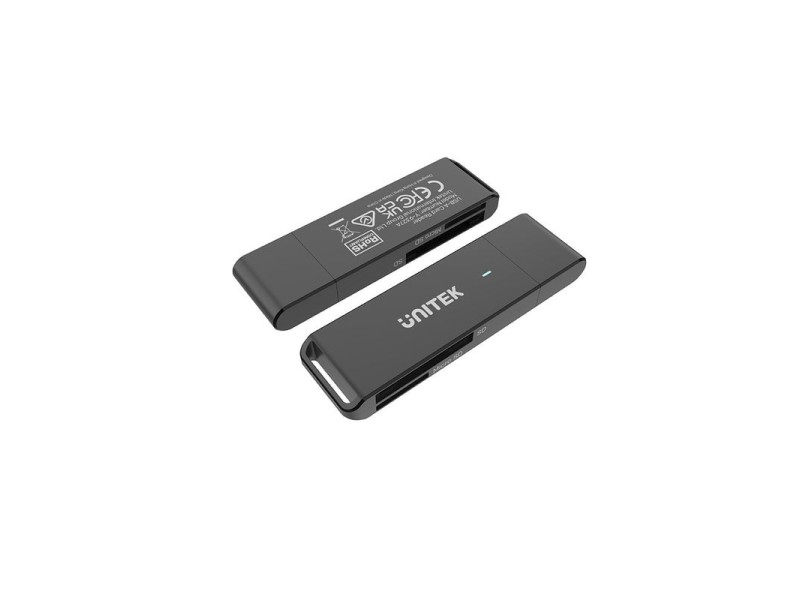 UNITEK Y-9327A card reader USB 3.2 Gen 1 (3.1 Gen 1) Type-A Black