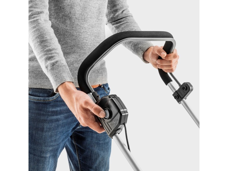 Battery-powered lawnmower KARCHER LMO 2-18 (1.445-400.0) Black, Yellow