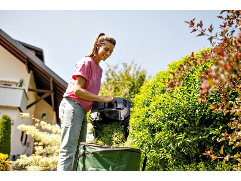 Battery-powered lawnmower KARCHER LMO 2-18 (1.445-400.0) Black, Yellow