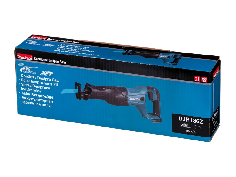 Makita DJR186Z sabre saw 3.2 cm Black,Blue Makita DJR186Z sabre saw 3.2 cm Black,Blue