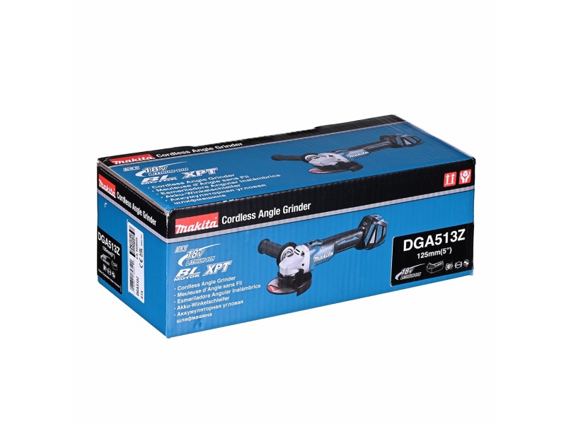 Makita DGA513Z angle grinder 12.5 cm 8500 RPM