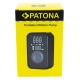 PATONA Electric tire inflator 10.3 bar / 150 PSI Powerbank and LED light Black