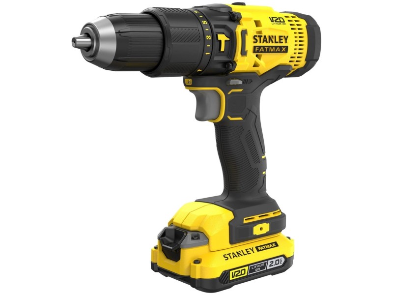 STANLEY SFMCD711D2K 2X2Ah cordless drill/driver