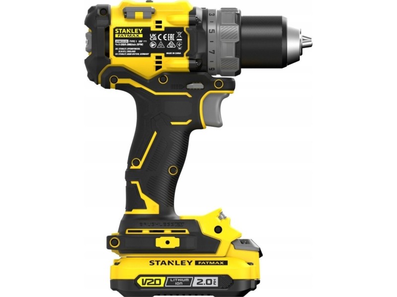 18V cordless drill/driver SFMCD725D2K STANLEY