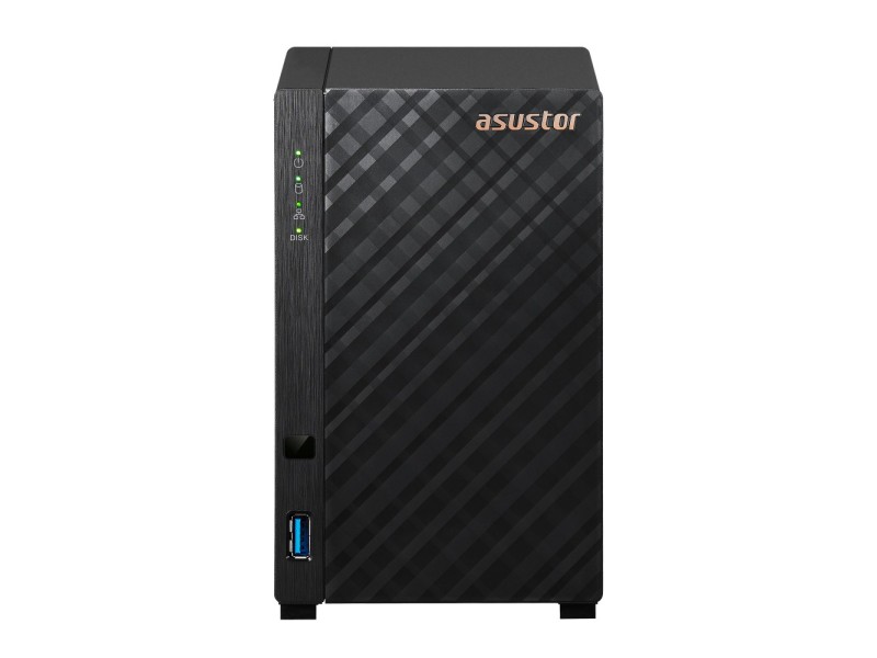 Asustor AS1102TL NAS/storage server Mini Tower Realtek RTD1619B 1 GB DDR4 0 TB ADM Black