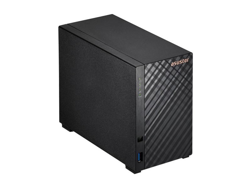 Asustor AS1102TL NAS/storage server Mini Tower Realtek RTD1619B 1 GB DDR4 0 TB ADM Black