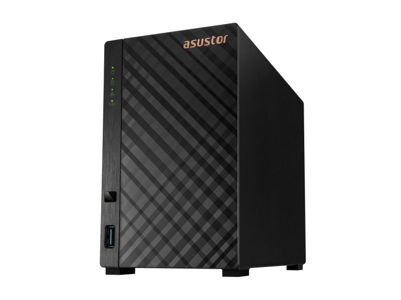 Asustor AS1102TL NAS/storage server Mini Tower Realtek RTD1619B 1 GB DDR4 0 TB ADM Black