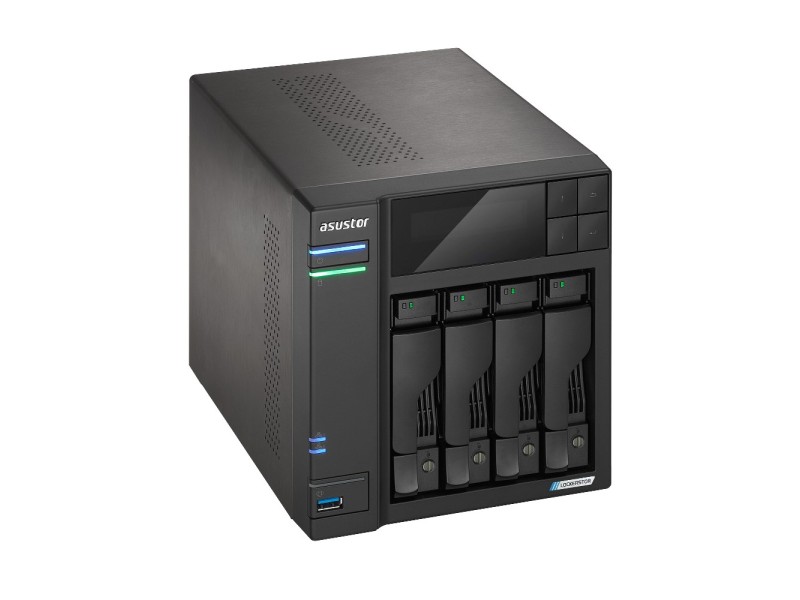 Asustor LOCKERSTOR 4 Gen2 (AS6704T) NAS Desktop Intel® Celeron® N N5105 4 GB DDR4 0 TB ADM Black