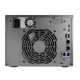 Asustor LOCKERSTOR 6 Gen3 (AS6806T) NAS Desktop AMD Ryzen V3C14 16 GB DDR5 ADM Black