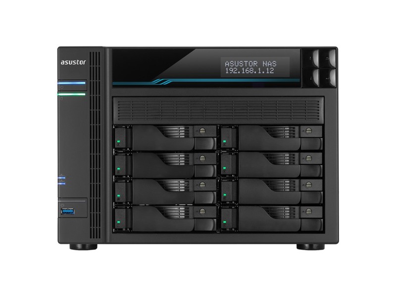 Asustor AS6508T NAS Tower Intel Atom® C3538 8 GB DDR4 0 TB ADM Black