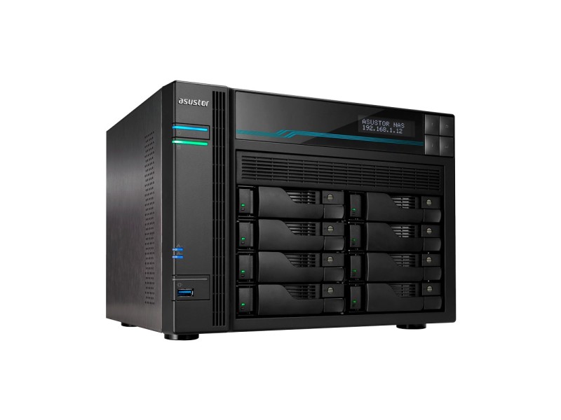 Asustor AS6508T NAS Tower Intel Atom® C3538 8 GB DDR4 0 TB ADM Black