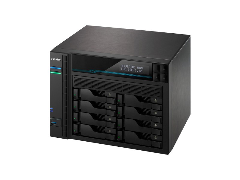 Asustor AS6508T NAS Tower Intel Atom® C3538 8 GB DDR4 0 TB ADM Black