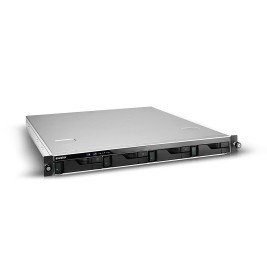 Asustor Lockerstor 4RS NAS Rack (1U) Intel Atom® C3538 8 GB DDR4 0 TB ADM Black