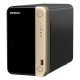QNAP TS-264 NAS Tower Intel® Celeron® N5095 8 GB 0 TB QNAP QTS Black, Gold