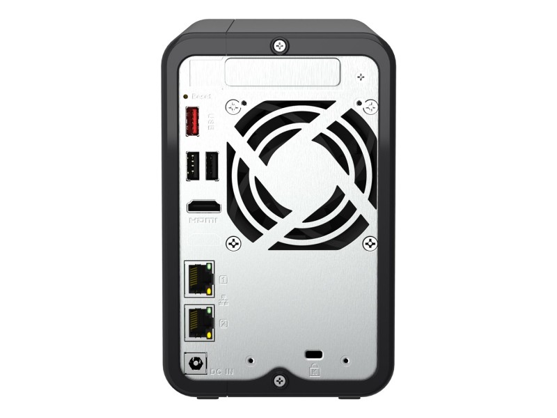 QNAP TS-264 NAS Tower Intel® Celeron® N5095 8 GB 0 TB QNAP QTS Black, Gold