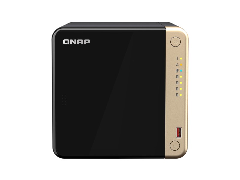 QNAP TS-464 NAS Tower Intel® Celeron® N5095 8 GB DDR4 QNAP QTS Black