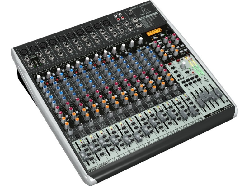 Behringer QX2442USB audio mixer 24 channels