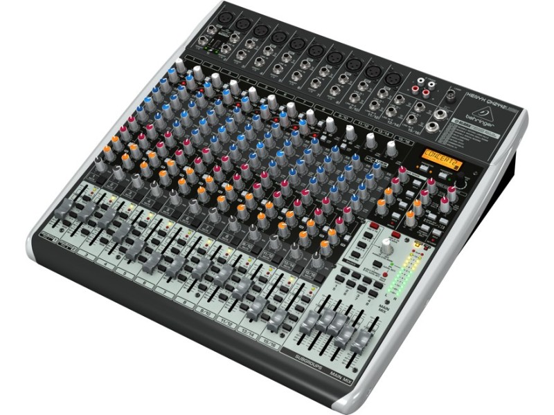 Behringer QX2442USB audio mixer 24 channels