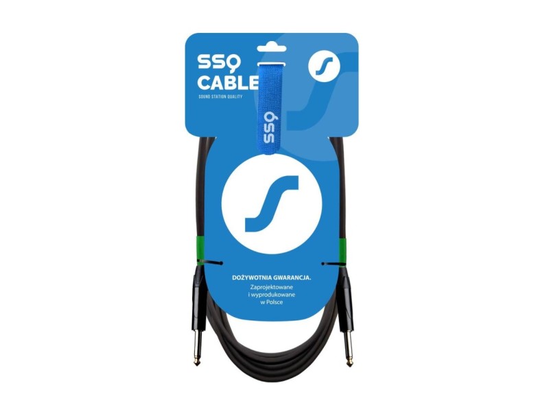 SSQ JMPJMP3 Event - Cable Jack mono 6,3 mm - Jack mono 6,3 mm, 3 m