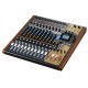 Tascam MODEL 16 audio mixer 16 channels 20 - 30000 Hz Black, Gold, Wood Tascam MODEL 16 audio mixer 16 channels 20 - 30000 Hz Black, Gold, Wood