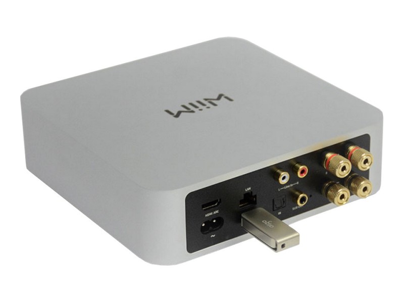 WiiM Amp Dark Grey - Stereo Streaming Amplifier