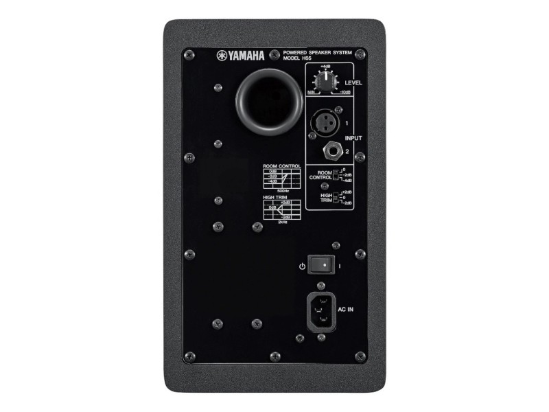 Yamaha HS5 loudspeaker 2-way Black Wired 70 W