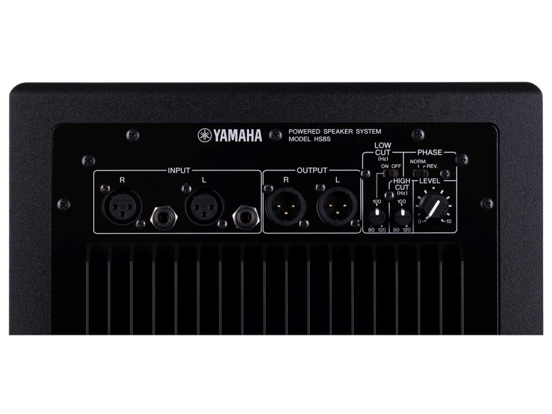 Yamaha HS8S subwoofer Black 150 W