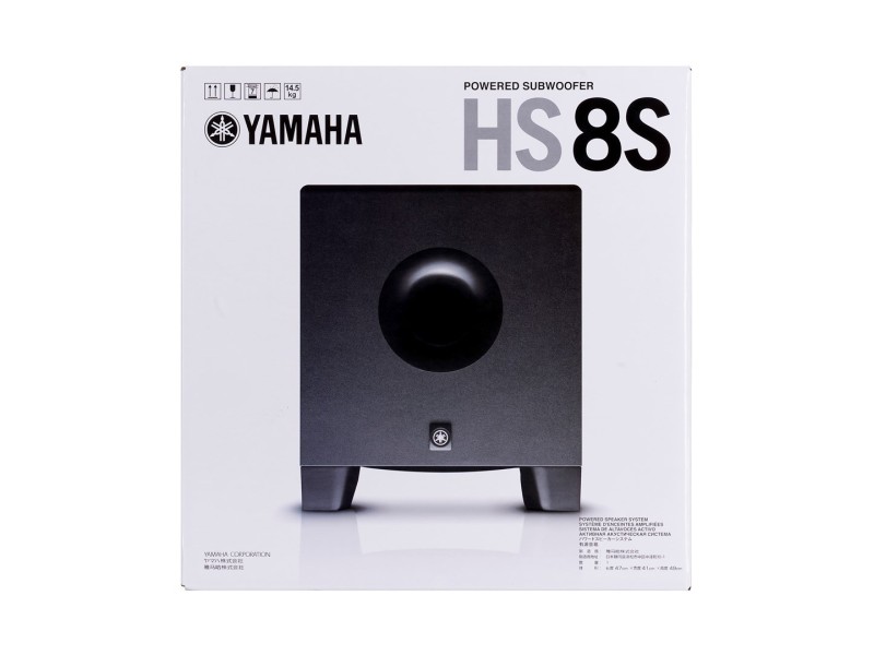 Yamaha HS8S subwoofer Black 150 W