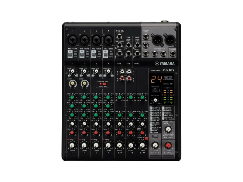 Yamaha MG10X CV - 10-channel mixing console