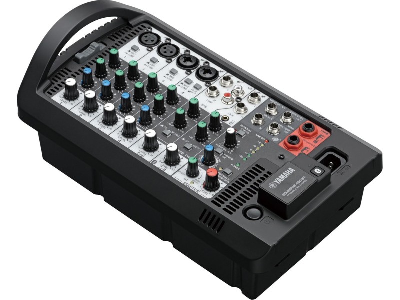 Yamaha Stagepas 400BT - portable PA system with 8-channel mixer and built-in power amplifier