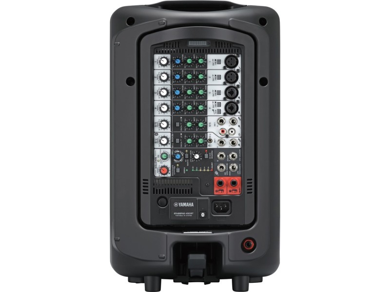 Yamaha Stagepas 400BT - portable PA system with 8-channel mixer and built-in power amplifier