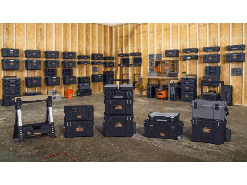 SET OF 3 TOOLBOXES ROC PRO GEAR 2,0 KETER