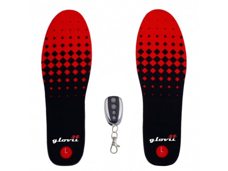 Glovii GW2L shoe insole Unisex All Black