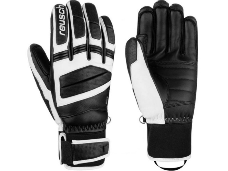 REUSCH MASTER PRO GLOVES SIZE 9 black and white