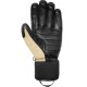 REUSCH MASTER PRO GLOVES SIZE 9 BEIGE AND BLACK